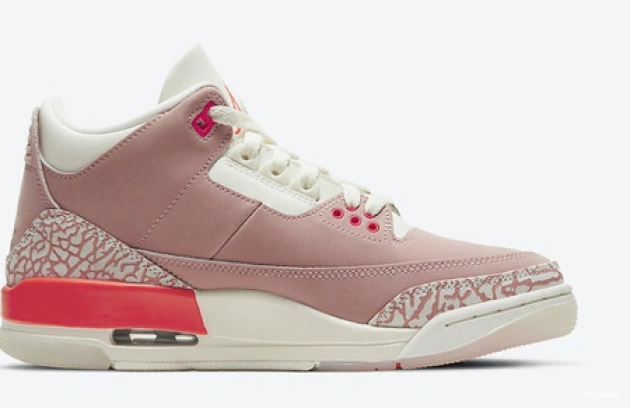 Rep CK9246-600 Jordan (W) 3 Rust Retro Pink 0715